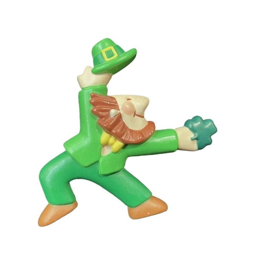 Hallmark Lapel Pin Leprechaun & Shamrock